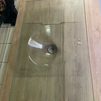 Vasque de salle de bain  en verre