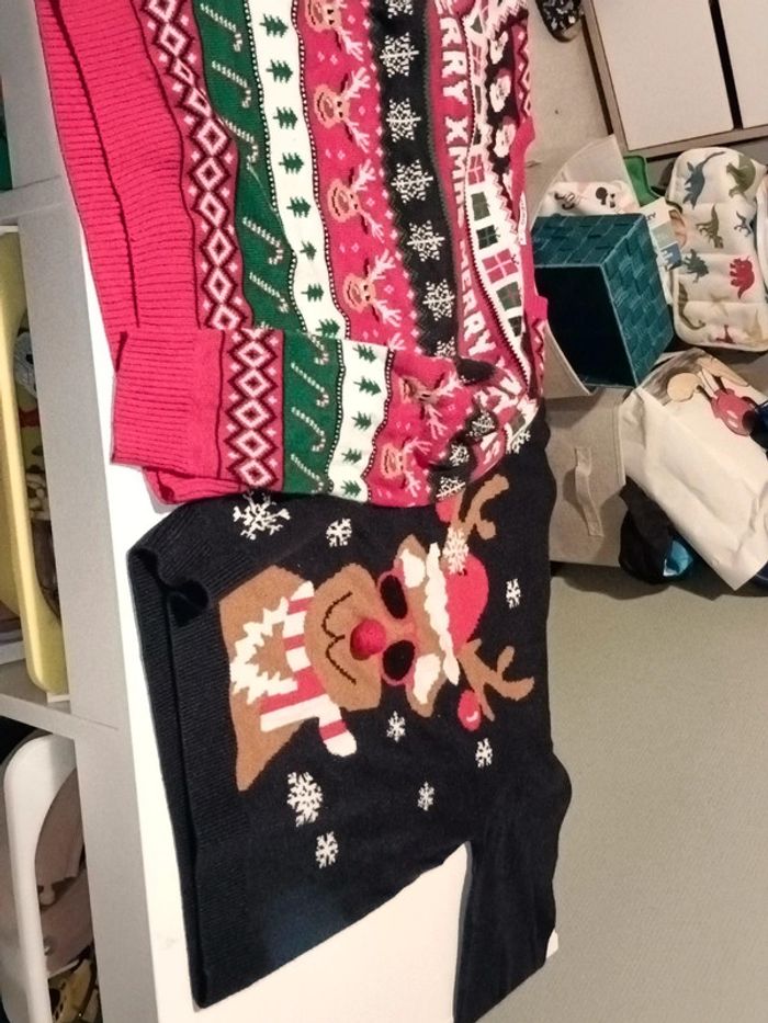 Pull de Noël garçon 8 ans