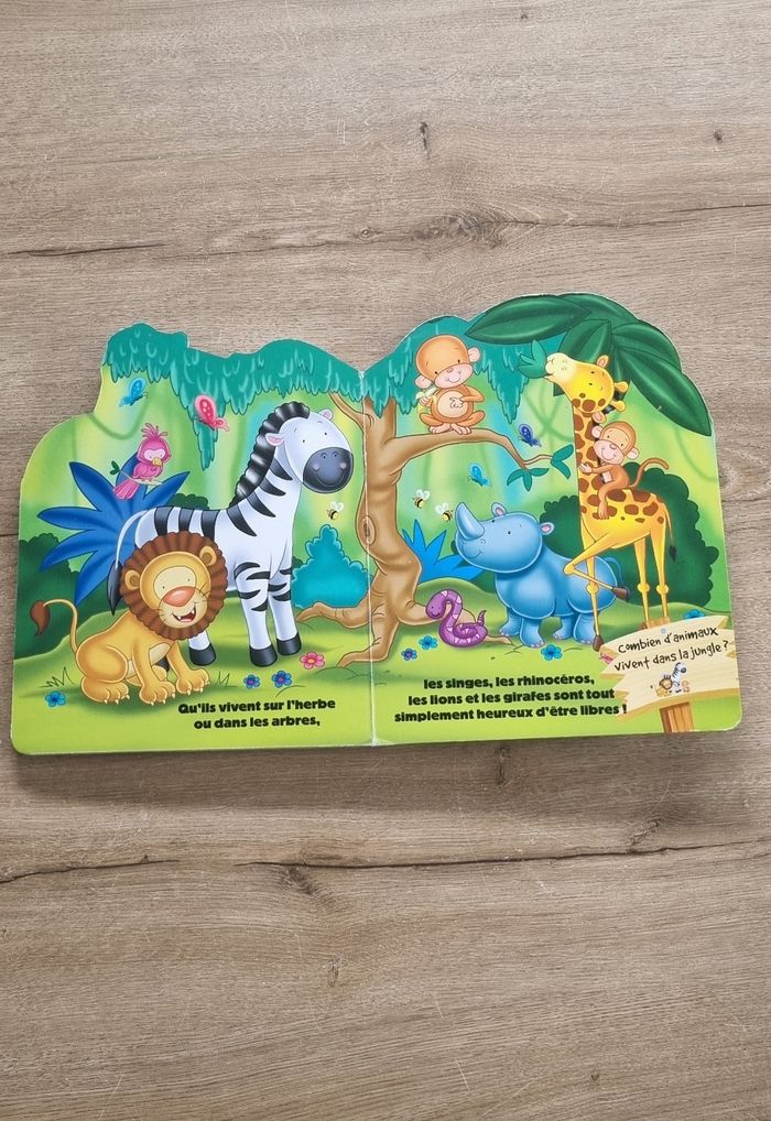 Livre Les animaux de la jungle - photo numéro 6