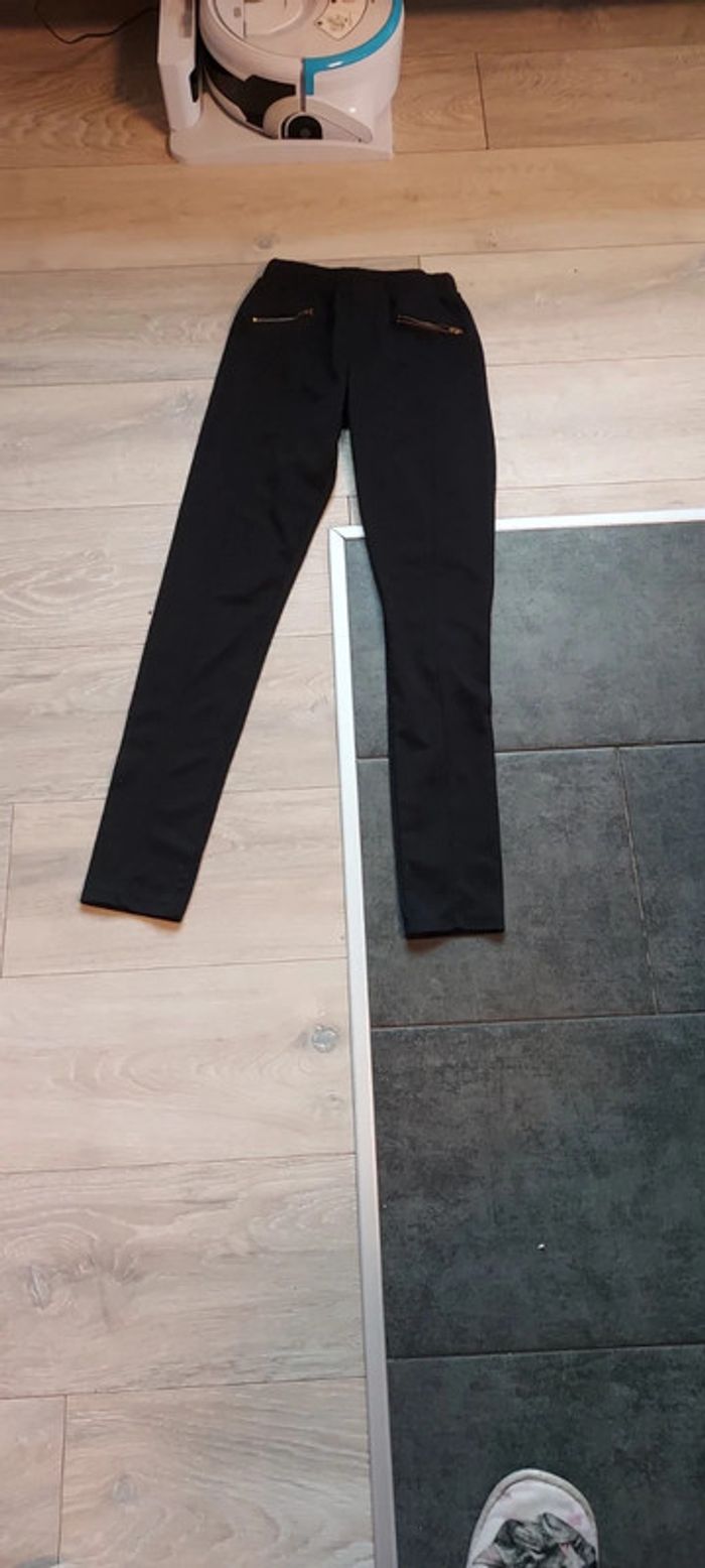 Pantalon noir fille taille 158/164