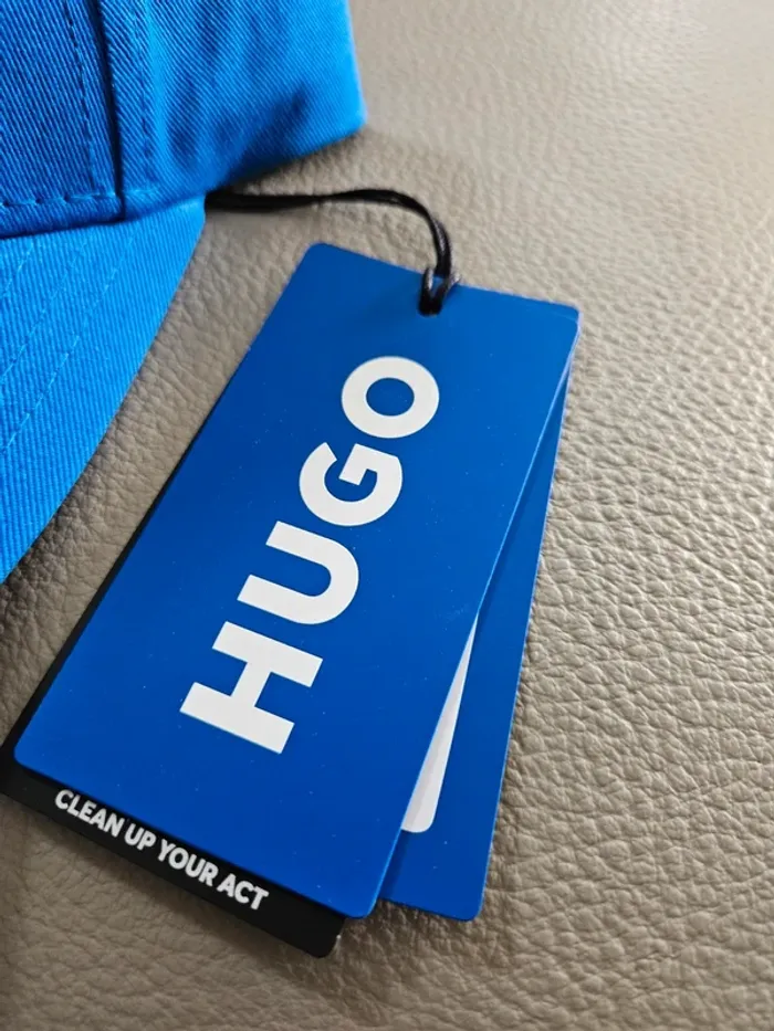 Casquette bleue Hugo Boss - photo numéro 3