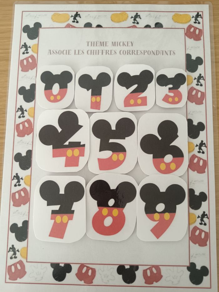 Fiche d'activité mickey - photo numéro 2