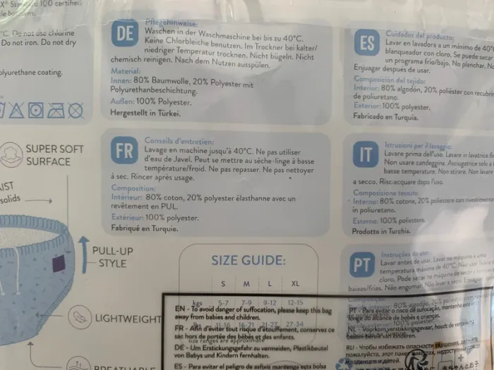 Culotte de bain neuve, couche lavable piscine - photo numéro 3