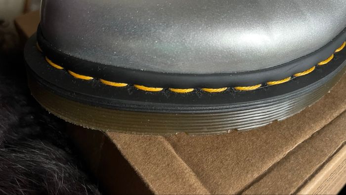 Dr Martens 1461 argenté - photo numéro 5