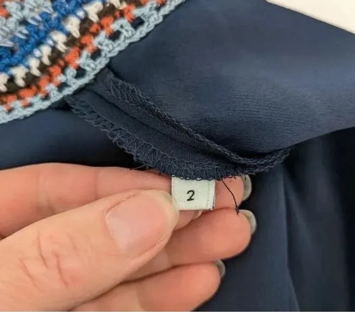 Robe d'été marine - Sandro - taille 2 - photo numéro 6