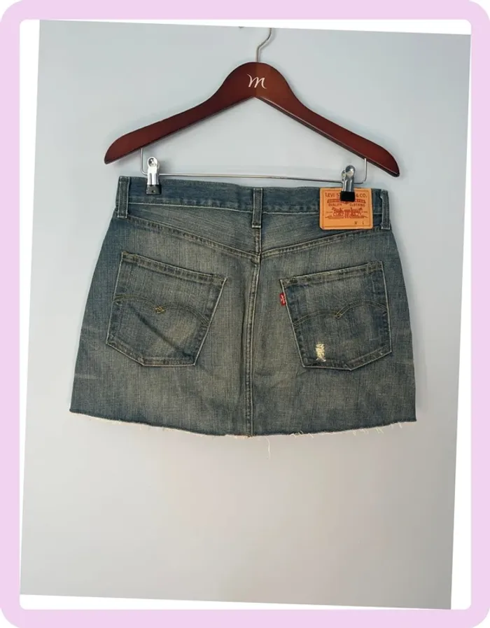 Jupe Courte en Jean – Levi's – Taille M 👖 - photo numéro 9