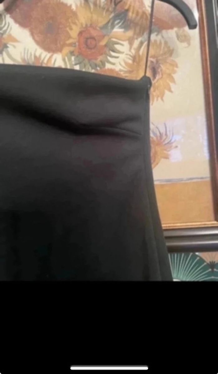 Très belle robe bustier, taille L.Zara nouvelle collection verte foncé - photo numéro 4