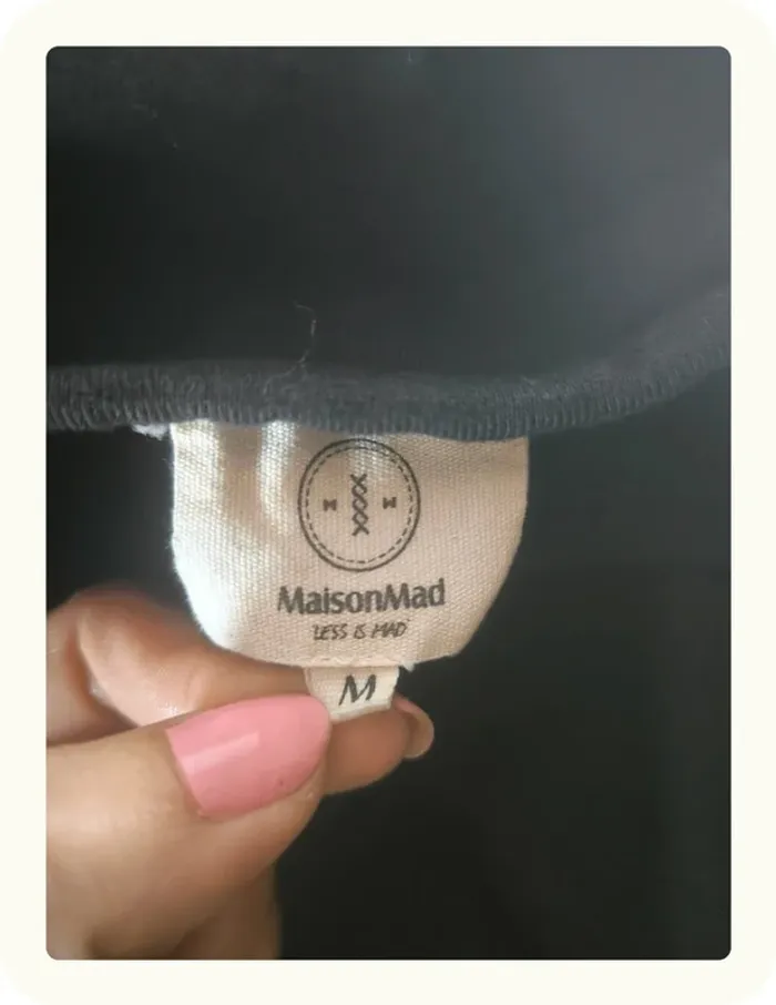 Pull col rond avec poches homme Maisonmad Taille M 38 - photo numéro 5