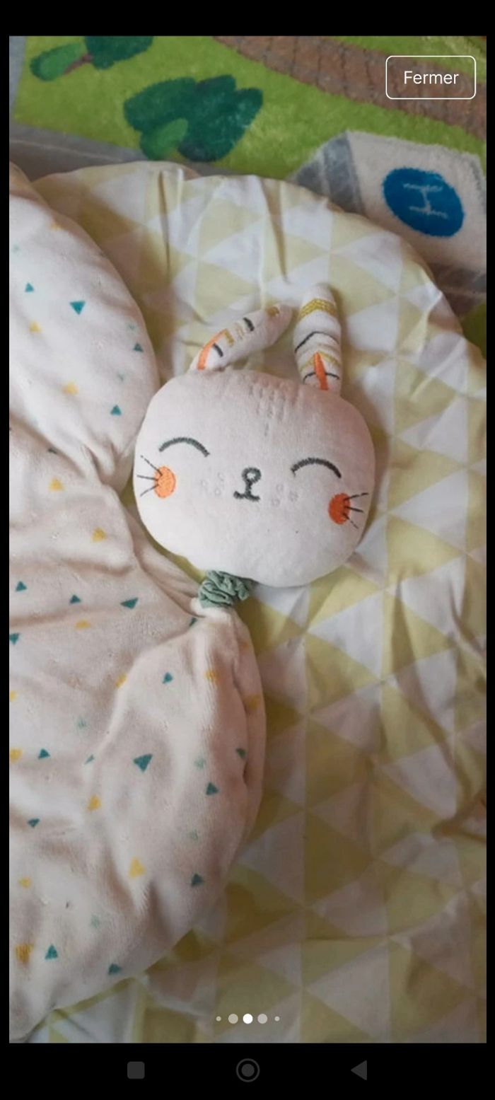 Tapis d'éveil Verbaudet en forme de fleur - photo numéro 6