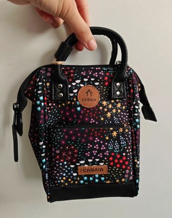 Nano bag Cabaïa noir multicolore 