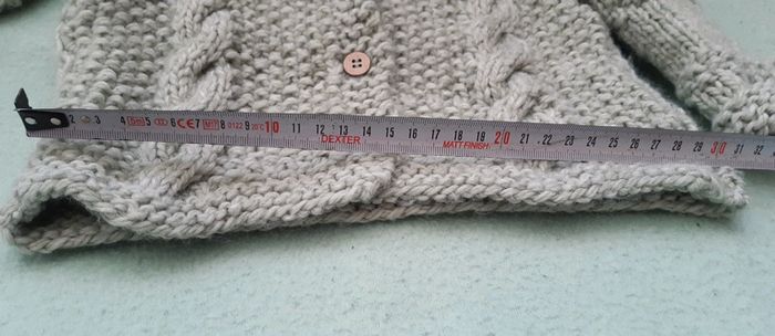 Gilet en laine 0-1-2 mois fille - photo numéro 7