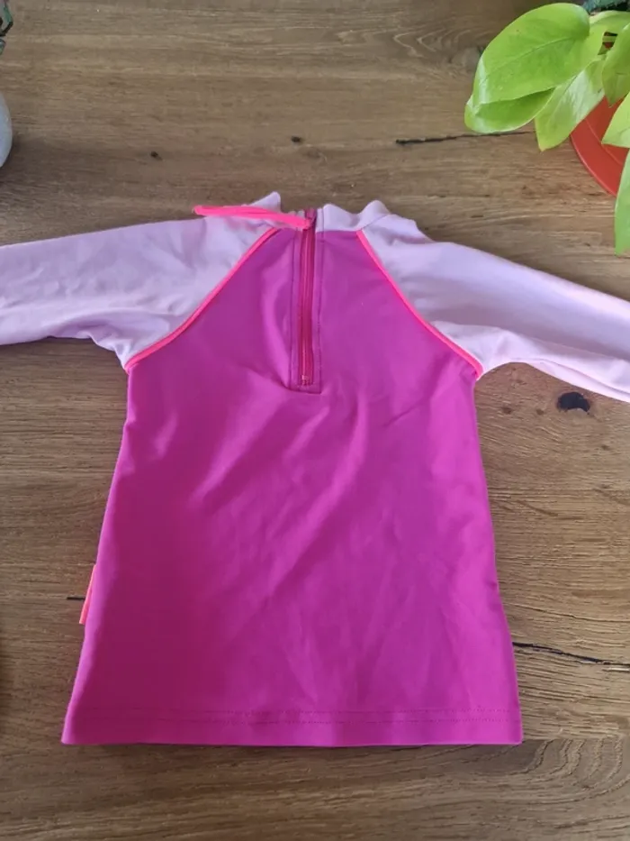 Maillot de bain t-shirt anti UV - Taille 18 mois - MayoParasol - photo numéro 6