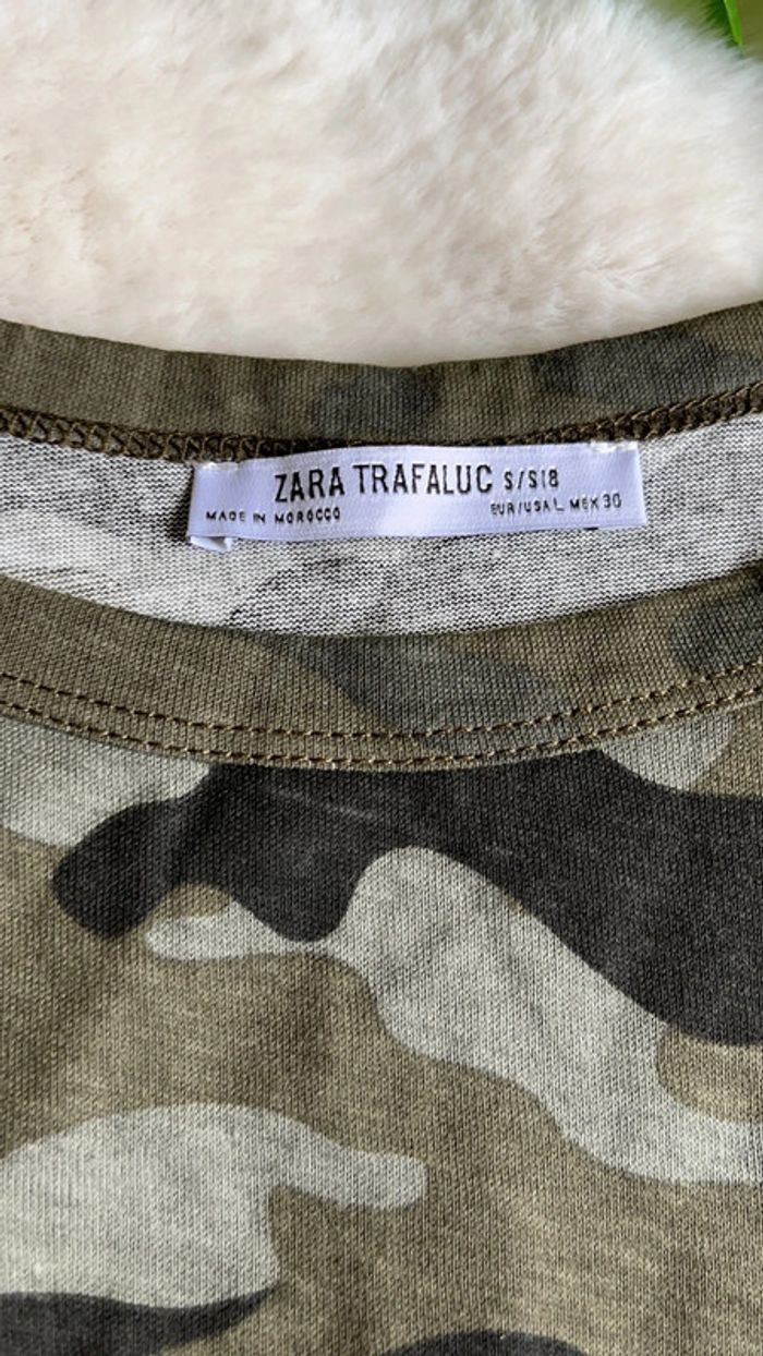 Tee shirt court zara - photo numéro 2