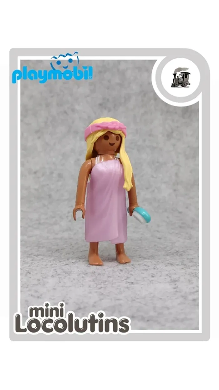 🚂 Figurine Playmobil ▪ soin du visage et accessoires bien-être