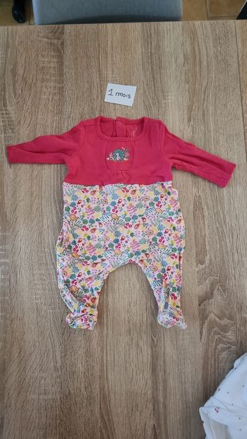 Pyjama Sergent Major 1 mois en coton