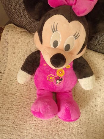 Grande peluche,doudou  Minnie  Disney Nicotoy