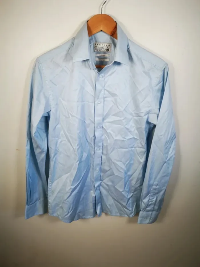C34 chemise bleu jack & Jones S