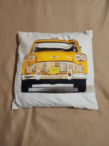 Coussin "Taxi"