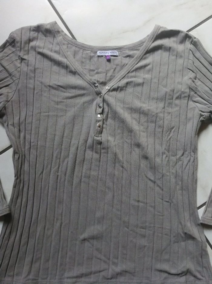 T shirt manches 3/4 - photo numéro 2