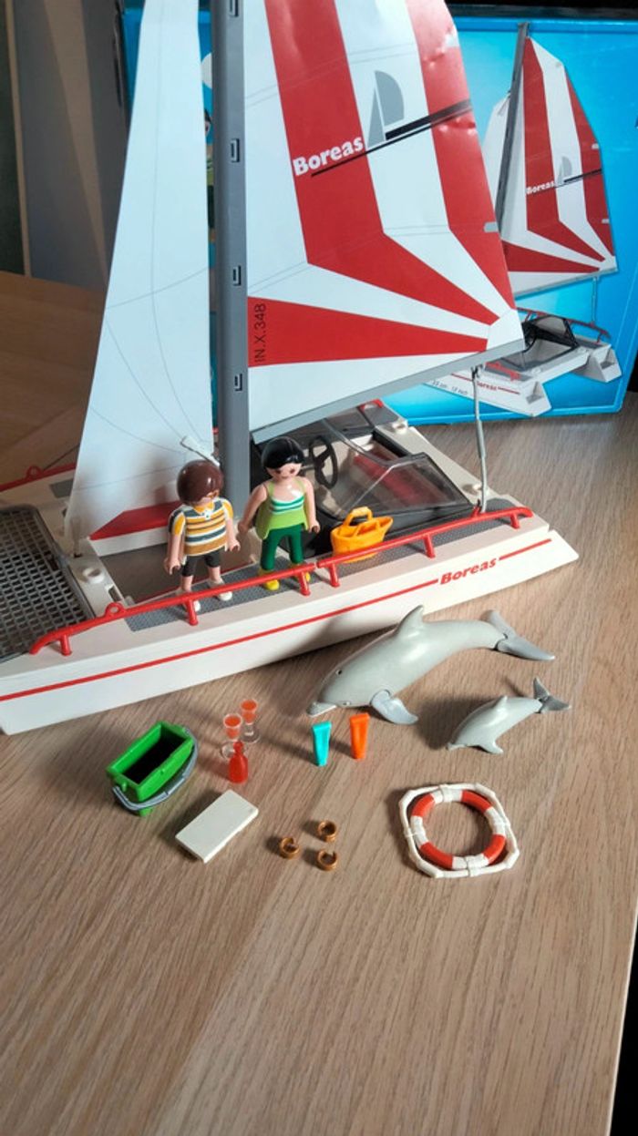Playmobil bateau qui va dans l'eau - photo numéro 4
