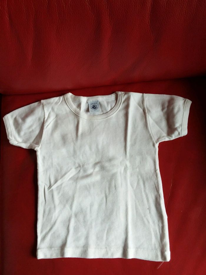 Tee-shirt manches courtes blanc