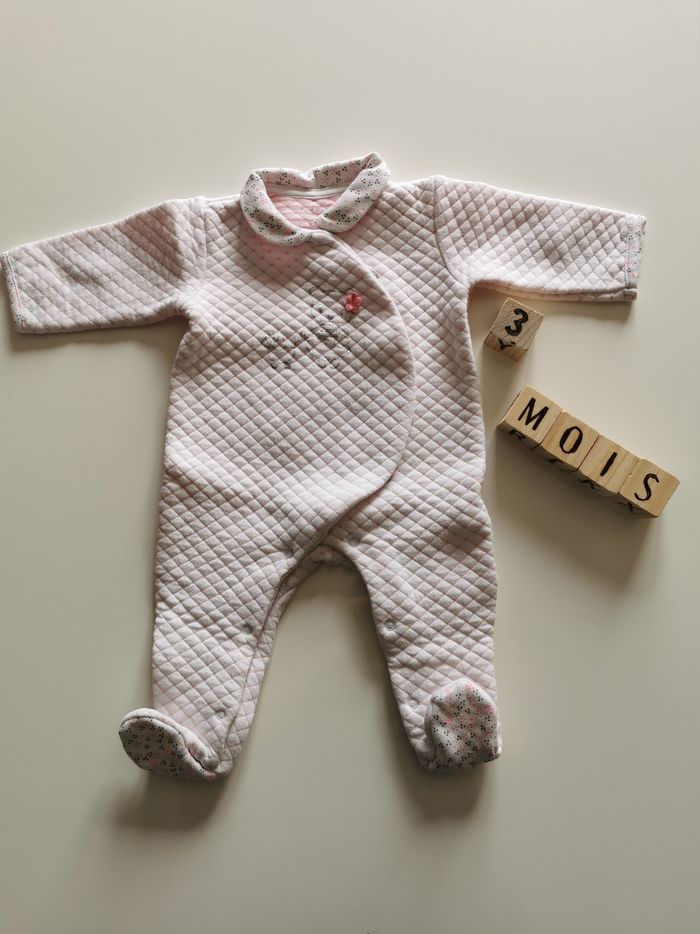 Pyjama effet matelassé