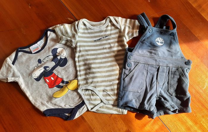 Lot de 5 vêtements garçon, été, 6 mois - photo numéro 2