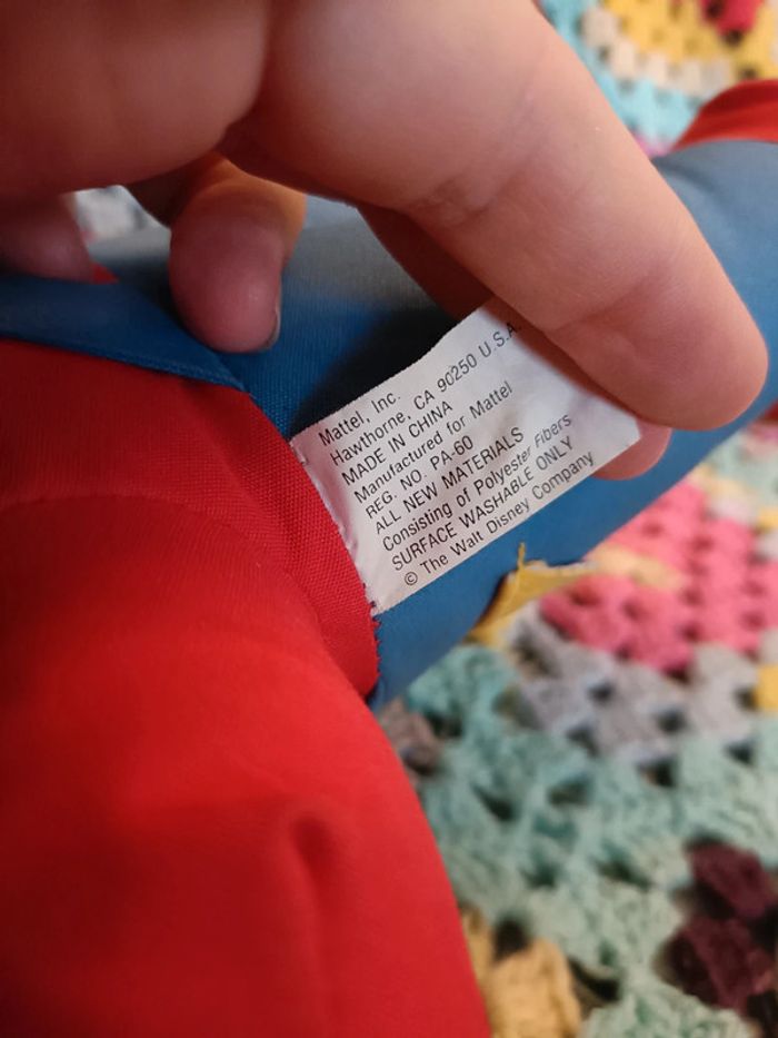 Poupée peluche Mickey vintage - photo numéro 8