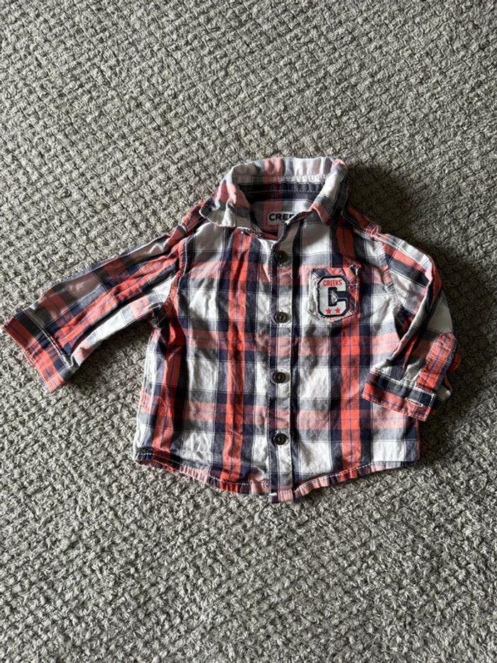 Chemise manche longue creeks (3mois)