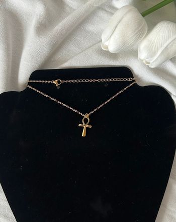 Collier dorée Inoxydable