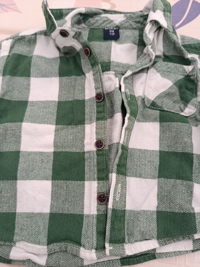 Chemise manche longue 9 mois - photo numéro 3