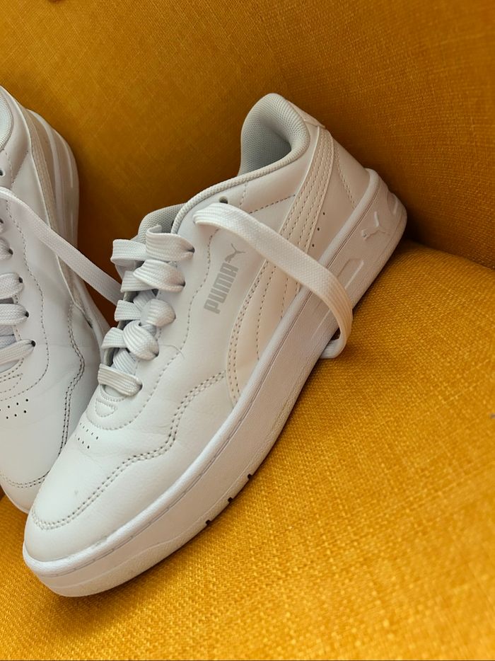 Baskets blanches Puma 37 - photo numéro 3