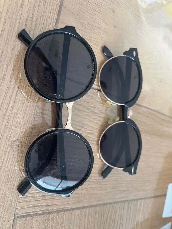 Lunette de soleil x2