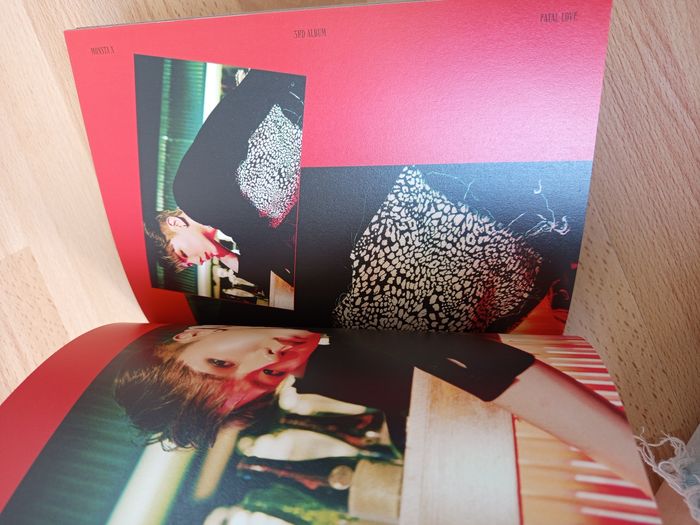 Album de kpop fatal love du groupe monsta x - photo numéro 10