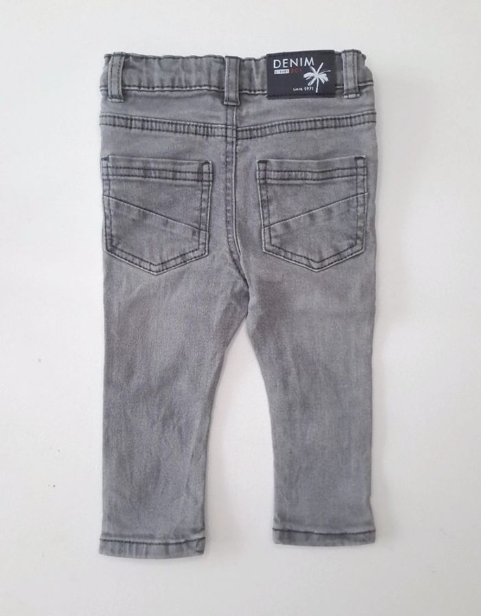 Jean gris gemo 12 mois - photo numéro 2