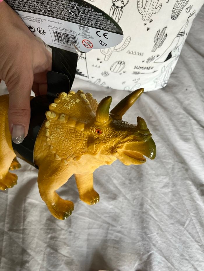 Dinosaure Tricératops  34 cm - photo numéro 3