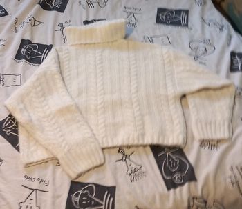 Pull Jennyfer blanc taille XS