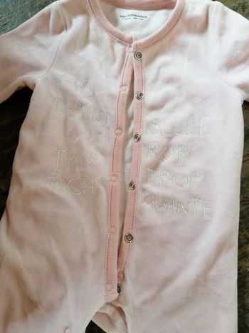 Pyjama vertbaudet 3 mois