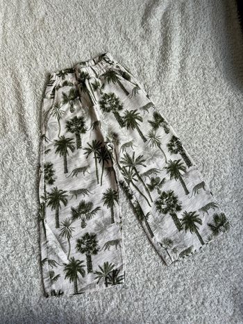 Pantalon à motifs