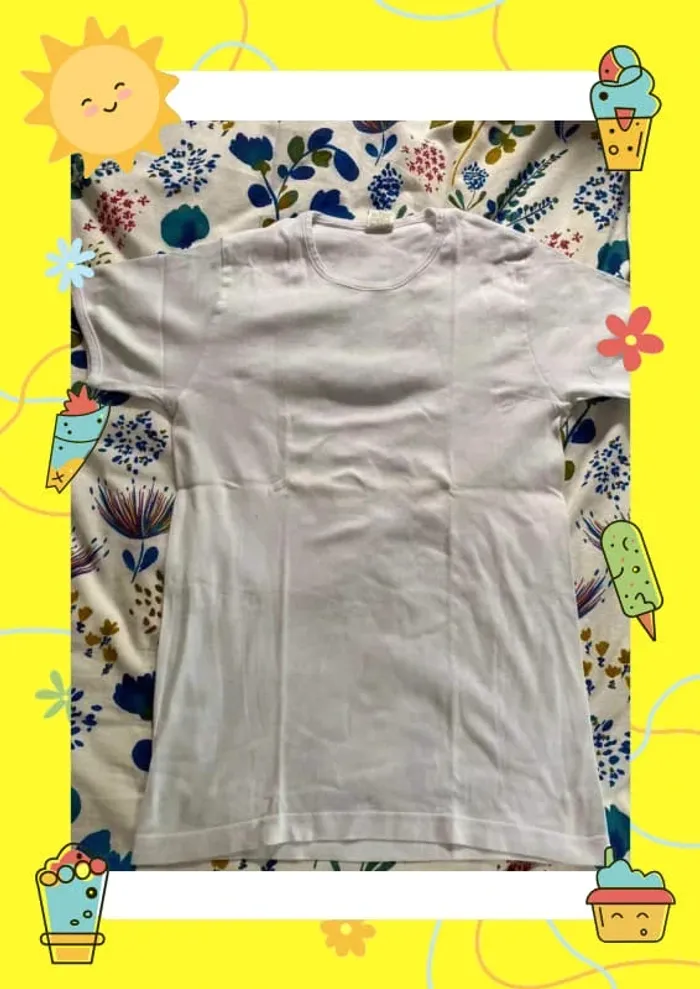 T-shirt blanc