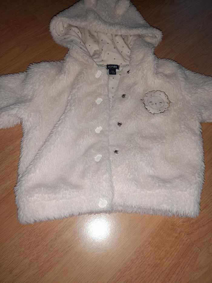 Manteau veste kiabi mouton - photo numéro 3
