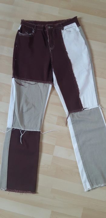 Pantalon empiècement femme taille L