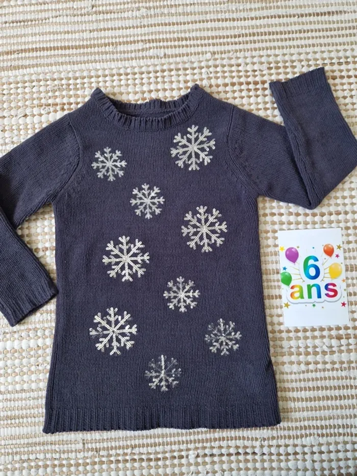 Robe pull 5/6 ans in extenso