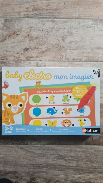 Mon imagier Baby Electro avec stylo