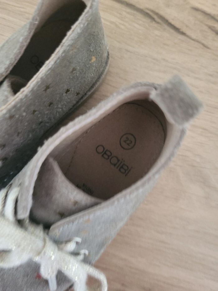 Chaussures à lacet taille 22 - photo numéro 4