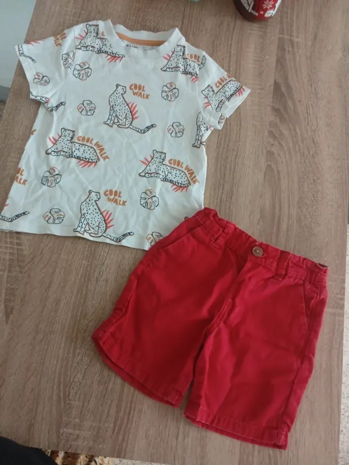 🌹ensemble d'été 3 ans 🌹