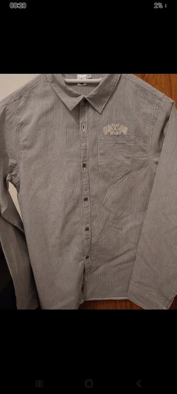 Chemise garçon 14 ans zanier