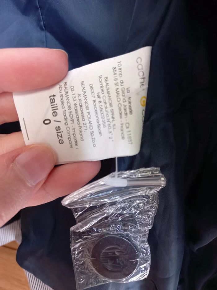 Veste blazer cache cache - photo numéro 5