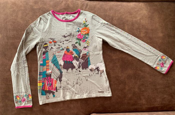 T-shirt Kenzo 10 ans - photo numéro 2