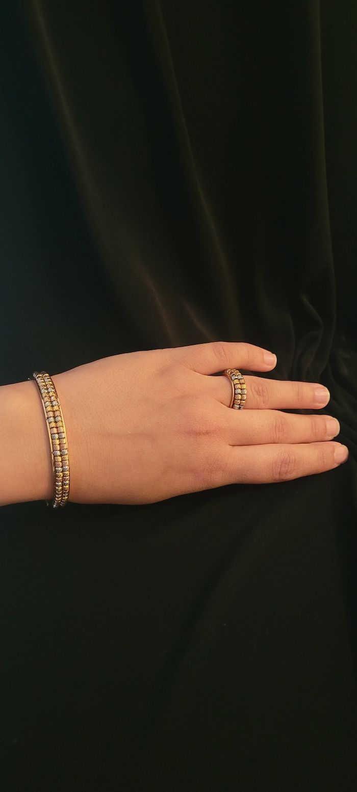 Bracelet et bague en acier inoxydable - photo numéro 4